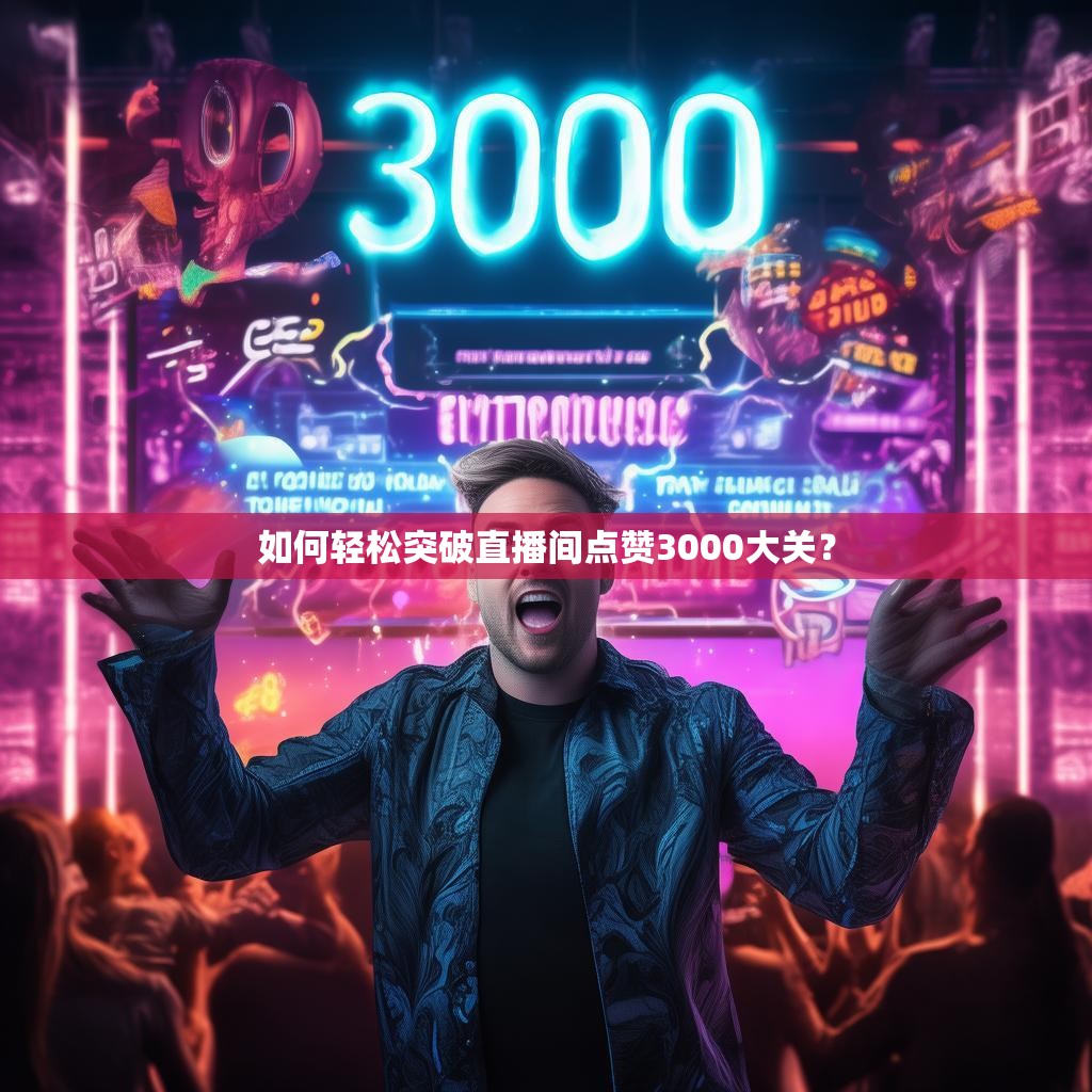 如何轻松突破直播间点赞3000大关？