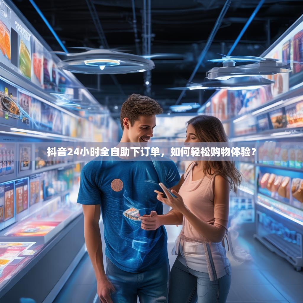抖音24小时全自助下订单，如何轻松购物体验？