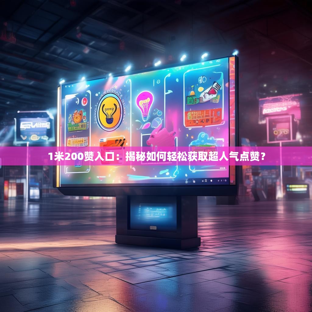 1米200赞入口：揭秘如何轻松获取超人气点赞？