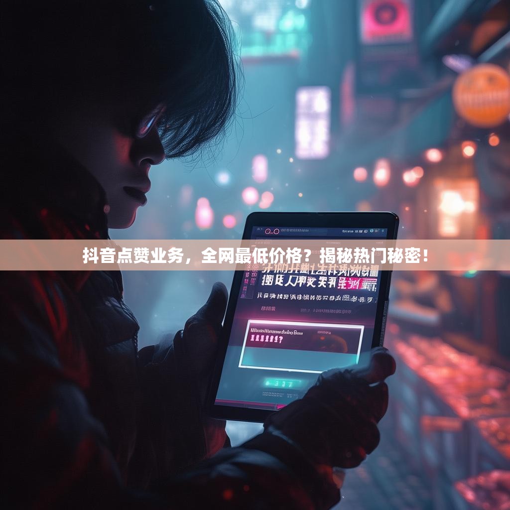 抖音点赞业务,全网最低价格?揭秘热门秘密!