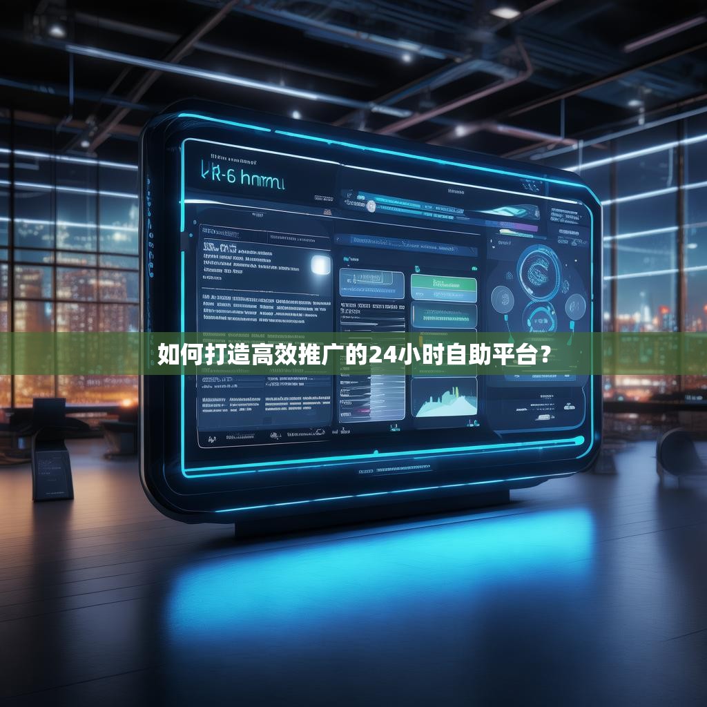 如何打造高效推广的24小时自助平台？