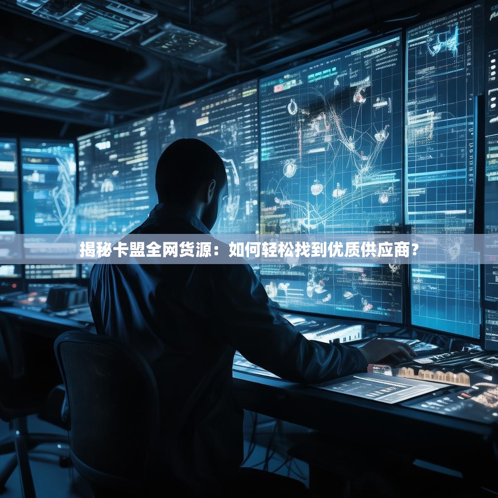 揭秘卡盟全网货源：如何轻松找到优质供应商？