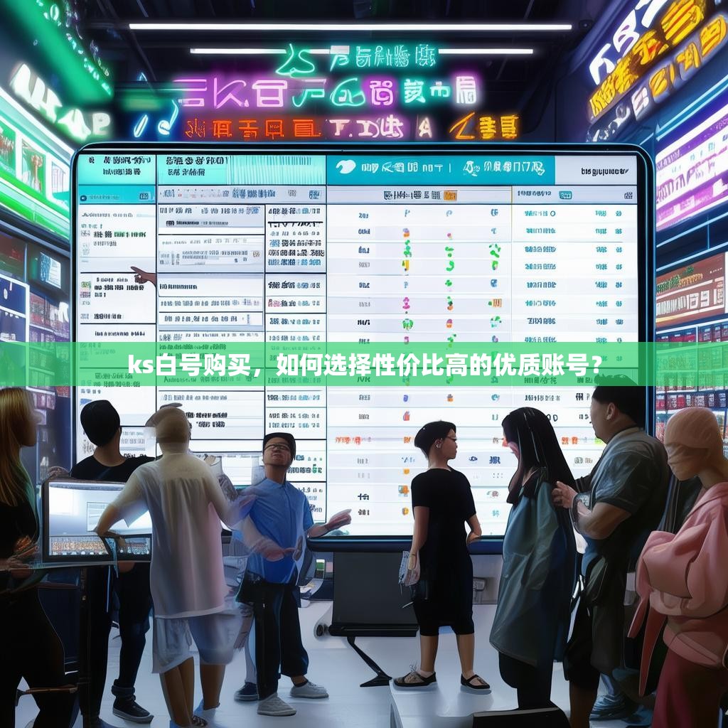 ks白号购买,如何选择性价比高的优质账号?