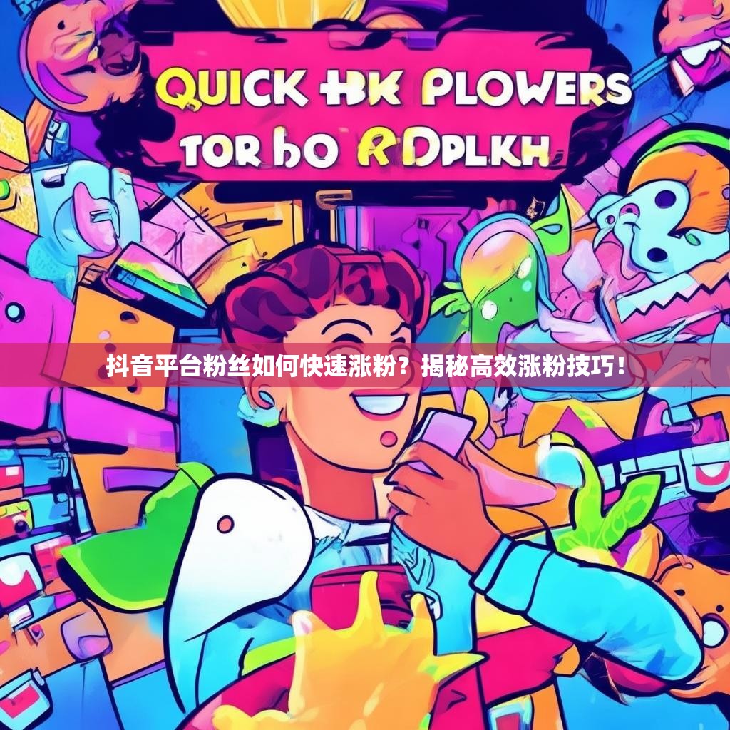 抖音平台粉丝如何快速涨粉？揭秘高效涨粉技巧！