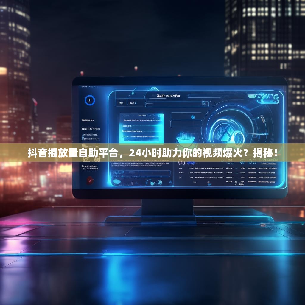 抖音播放量自助平台，24小时助力你的视频爆火？揭秘！