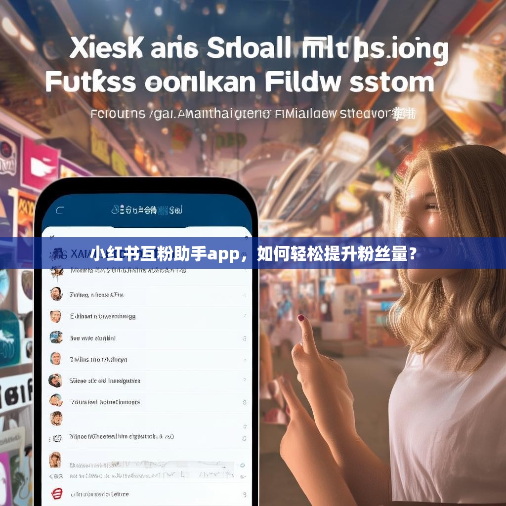 小红书互粉助手app，如何轻松提升粉丝量？