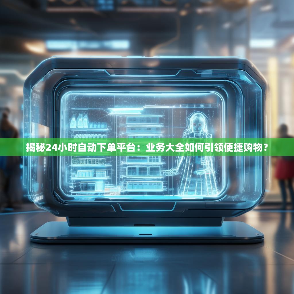 揭秘24小时自动下单平台：业务大全如何引领便捷购物？