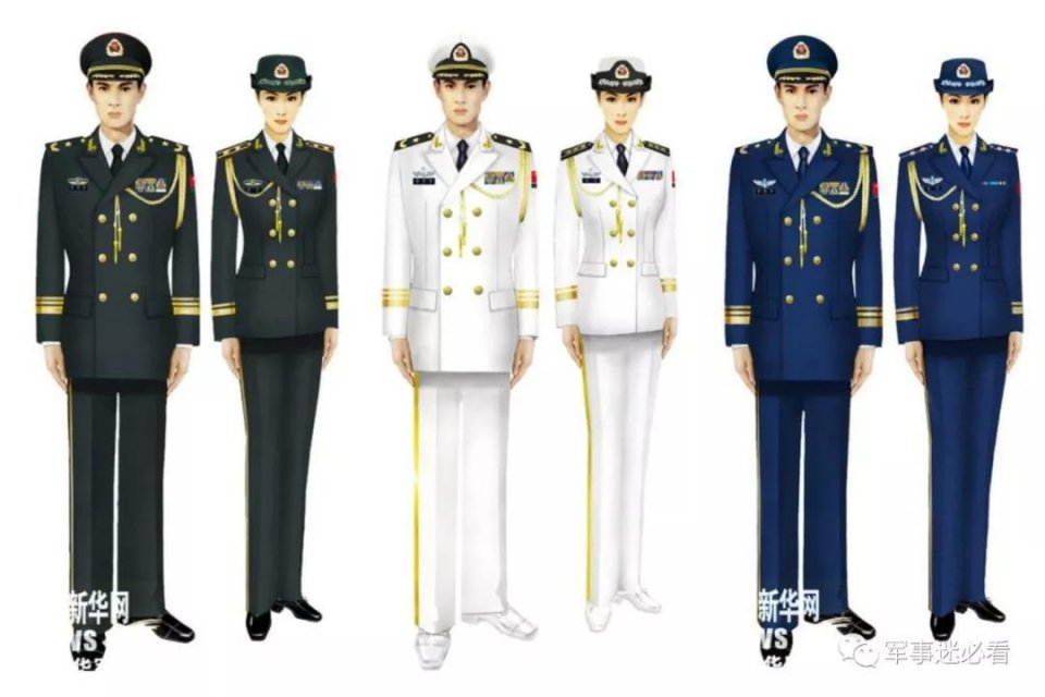 大学新生军训季:了解军训服款式种类及07式军服特点